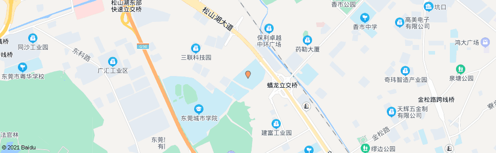 东莞市第六中学_公交站地图_东莞公交_妙搜公交查询2024