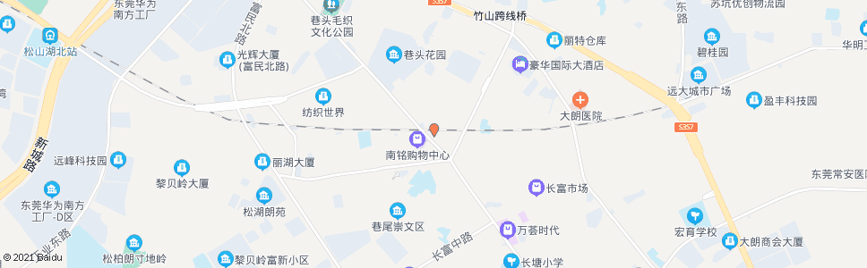 东莞科技路富强站_公交站地图_东莞公交_妙搜公交查询2024