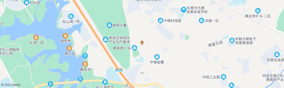 东莞黄草朗村_公交站地图_东莞公交_妙搜公交查询2024