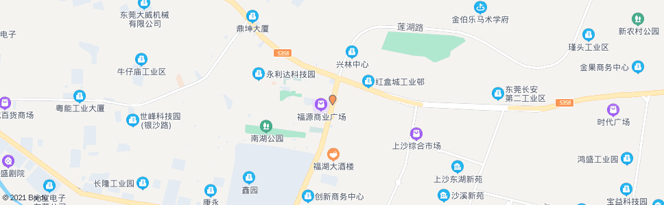 东莞福海广场站_公交站地图_东莞公交_妙搜公交查询2024