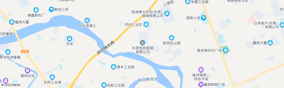 东莞欧邓村_公交站地图_东莞公交_妙搜公交查询2024