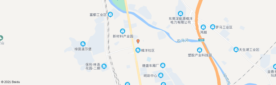 东莞樟洋市场路口_公交站地图_东莞公交_妙搜公交查询2024