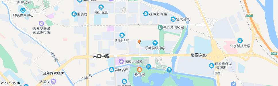 佛山顺峰公交枢纽站_公交站地图_佛山公交_妙搜公交查询2024