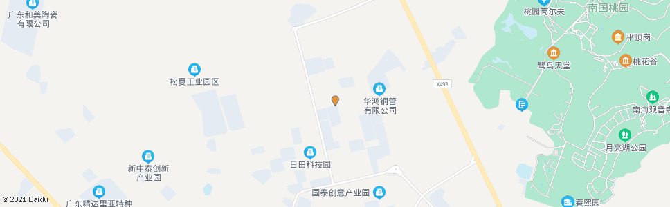 佛山松厦工业园市场枢纽站_公交站地图_佛山公交_妙搜公交查询2025