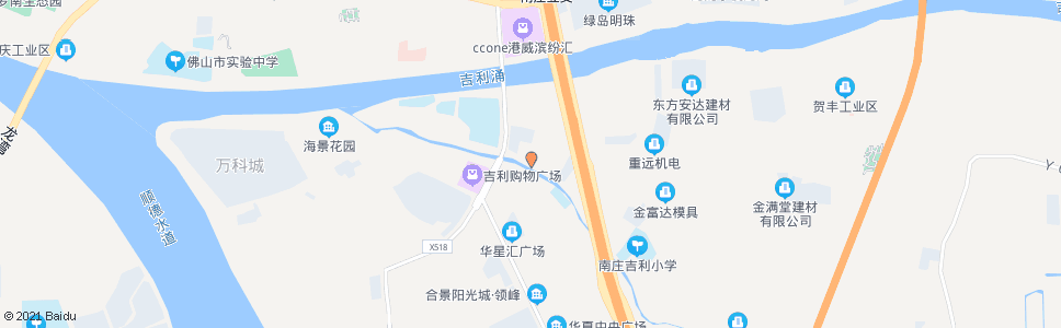 佛山杏吉路阮村路口_公交站地图_佛山公交_妙搜公交查询2025