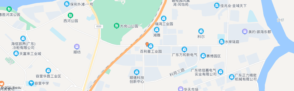 佛山建业中路松下站_公交站地图_佛山公交_妙搜公交查询2024