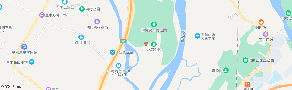 佛山水口村_公交站地图_佛山公交_妙搜公交查询2024