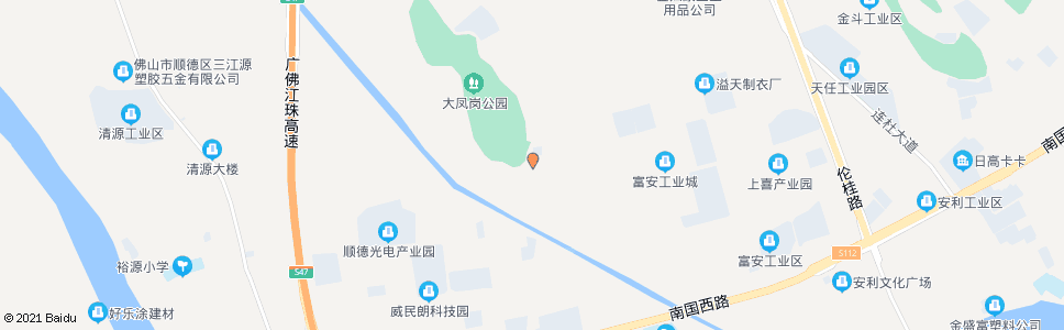 佛山龙岐路口(西环路)_公交站地图_佛山公交_妙搜公交查询2024