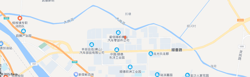 佛山新辉路顺和北路口_公交站地图_佛山公交_妙搜公交查询2025