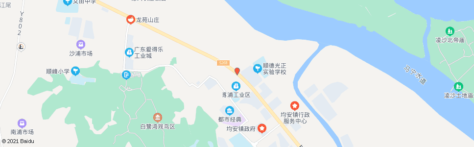 佛山豸浦村_公交站地图_佛山公交_妙搜公交查询2025