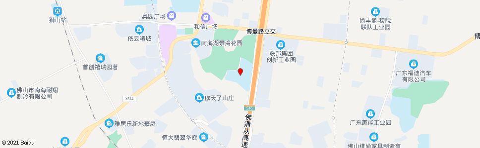 佛山石门实验小学_公交站地图_佛山公交_妙搜公交查询2024