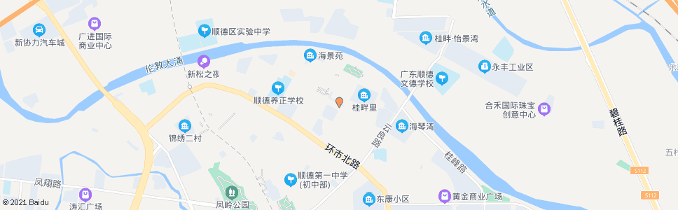 佛山新桂市场_公交站地图_佛山公交_妙搜公交查询2025