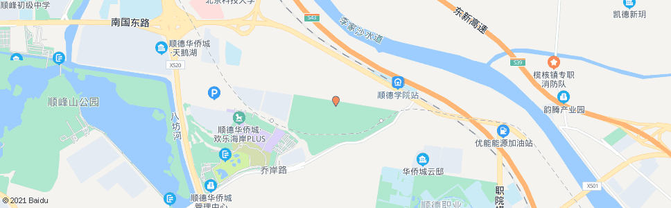 佛山逢沙市场_公交站地图_佛山公交_妙搜公交查询2024