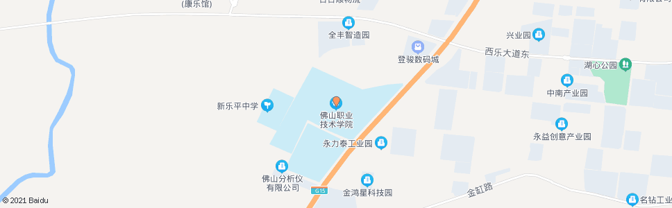 佛山佛山市职业技术学院(乐平)_公交站地图_佛山公交_妙搜公交查询2024