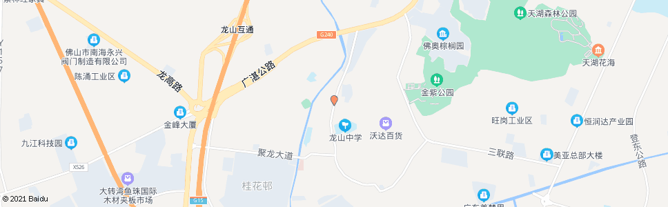 佛山苏溪路口_公交站地图_佛山公交_妙搜公交查询2024