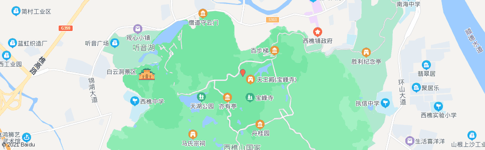 佛山石牌村_公交站地图_佛山公交_妙搜公交查询2024