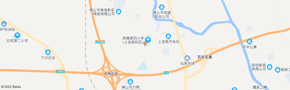 佛山沙基市场_公交站地图_佛山公交_妙搜公交查询2024