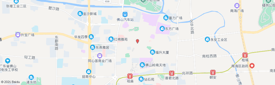 佛山松风路公交枢纽站_公交站地图_佛山公交_妙搜公交查询2025