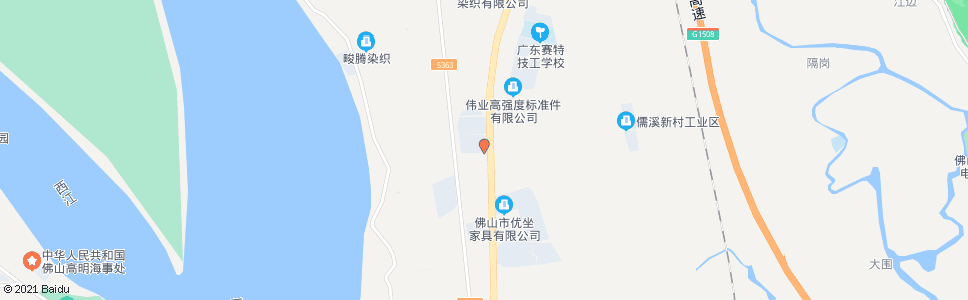 佛山海舟村委会_公交站地图_佛山公交_妙搜公交查询2025