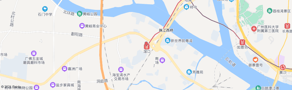 佛山广州市滘口汽车站_公交站地图_佛山公交_妙搜公交查询2025