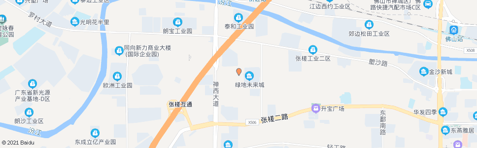 佛山昌荣路中_公交站地图_佛山公交_妙搜公交查询2024