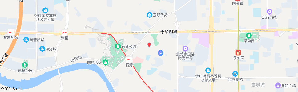 佛山榴苑路_公交站地图_佛山公交_妙搜公交查询2024