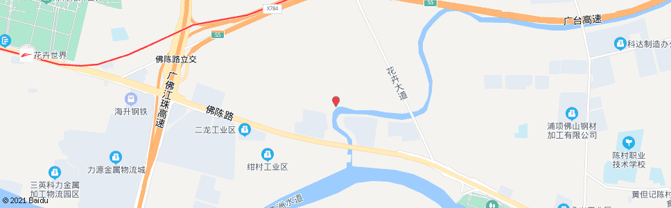 佛山旺沙村_公交站地图_佛山公交_妙搜公交查询2024