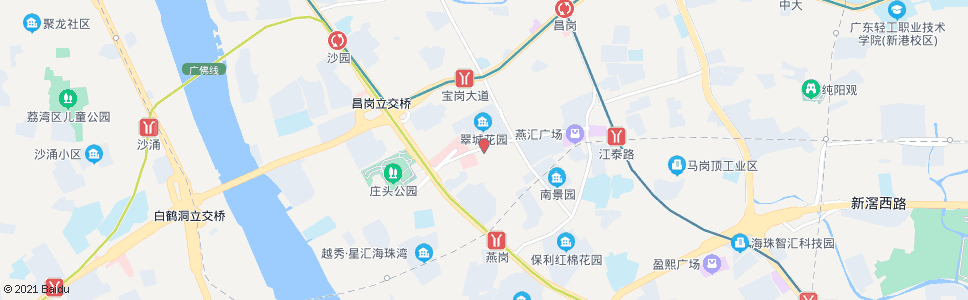 广州珠江医院总站_公交站地图_广州公交_妙搜公交查询2025