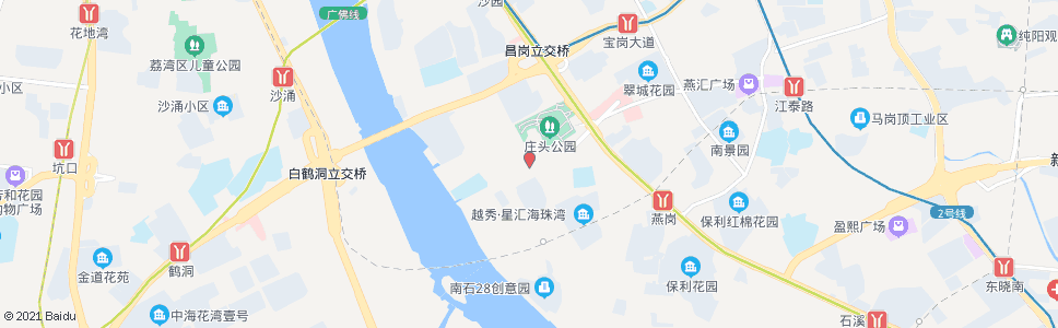 广州南泰路(南边路口)_公交站地图_广州公交_妙搜公交查询2024