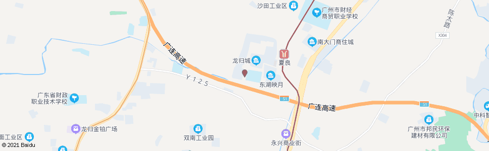 广州钟永路(龙归中学)_公交站地图_广州公交_妙搜公交查询2024