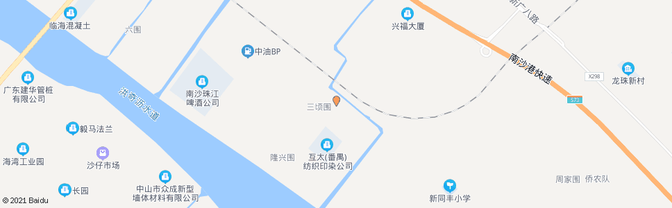 广州同兴村_公交站地图_广州公交_妙搜公交查询2025