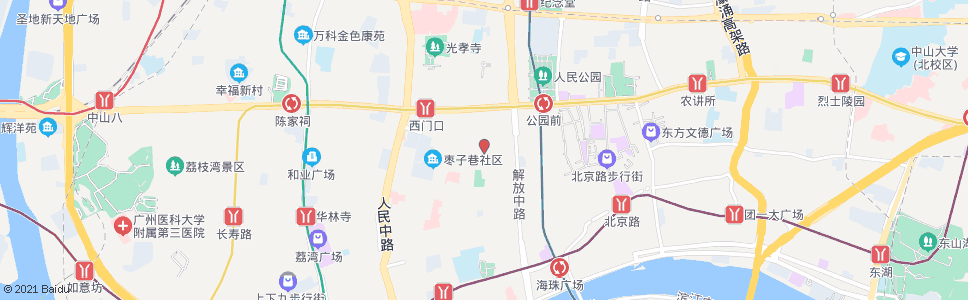 广州光塔路总站_公交站地图_广州公交_妙搜公交查询2024