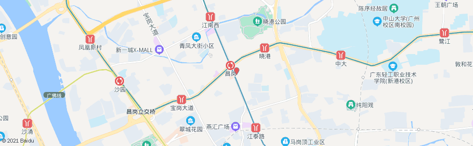 广州广医四院西门_公交站地图_广州公交_妙搜公交查询2024