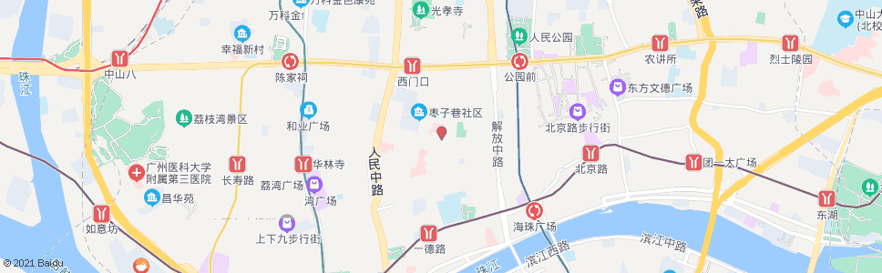 广州惠福路(省医门诊部)_公交站地图_广州公交_妙搜公交查询2025