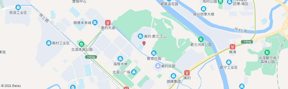 广州君兰江山_公交站地图_广州公交_妙搜公交查询2025