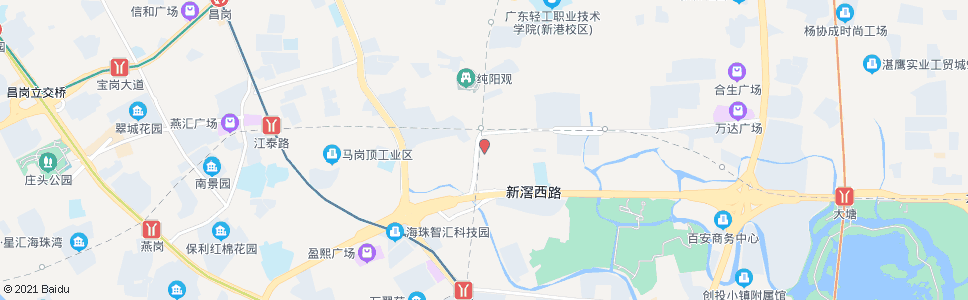 广州逸景路(长江轻纺城)总站_公交站地图_广州公交_妙搜公交查询2024