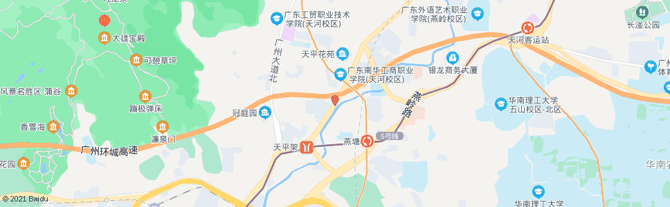 广州侨乐新村_公交站地图_广州公交_妙搜公交查询2025