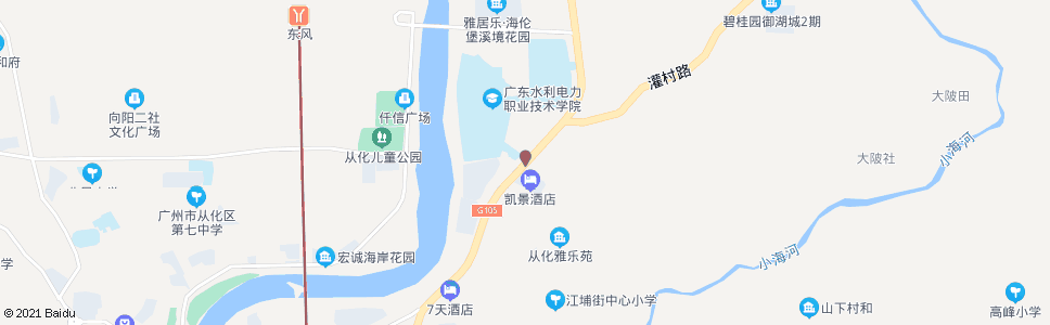 广州沙塱村_公交站地图_广州公交_妙搜公交查询2024