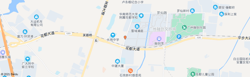 广州花都公路局(天贵路)_公交站地图_广州公交_妙搜公交查询2024