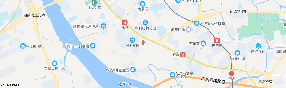 广州石岗路口_公交站地图_广州公交_妙搜公交查询2025