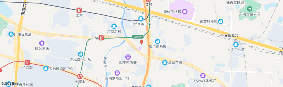 广州黄村西路_公交站地图_广州公交_妙搜公交查询2025