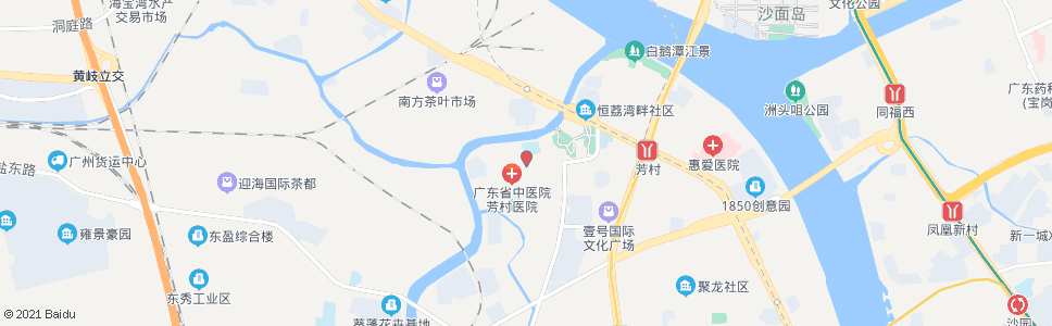 广州市慈善医院_公交站地图_广州公交_妙搜公交查询2025