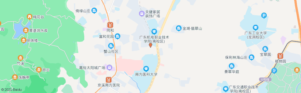 广州天健装饰材料城_公交站地图_广州公交_妙搜公交查询2025