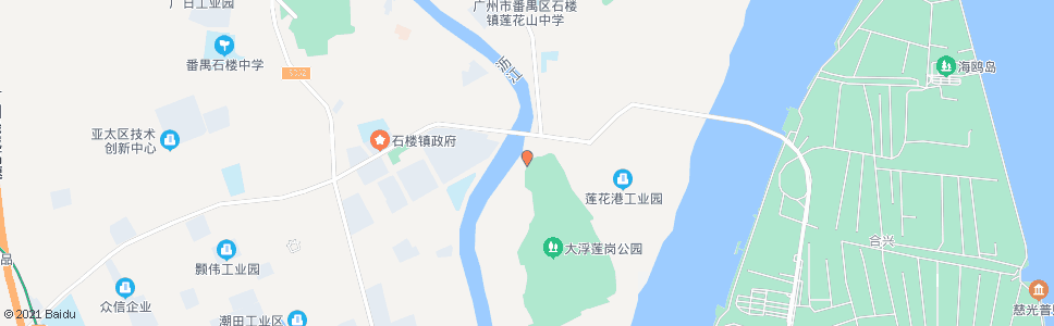 广州浮莲岗_公交站地图_广州公交_妙搜公交查询2024