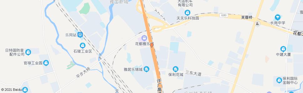 广州杨屋新村_公交站地图_广州公交_妙搜公交查询2024