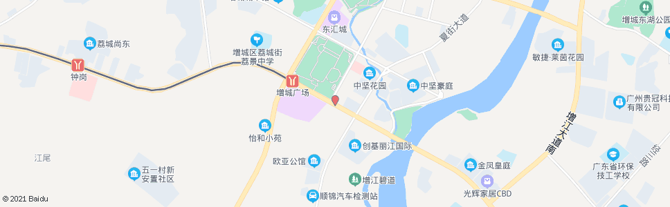 广州增城城市候机楼_公交站地图_广州公交_妙搜公交查询2024