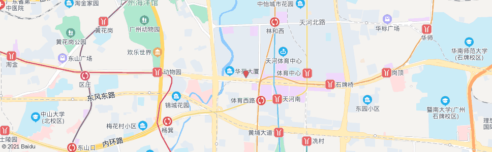 广州兴业新村_公交站地图_广州公交_妙搜公交查询2024