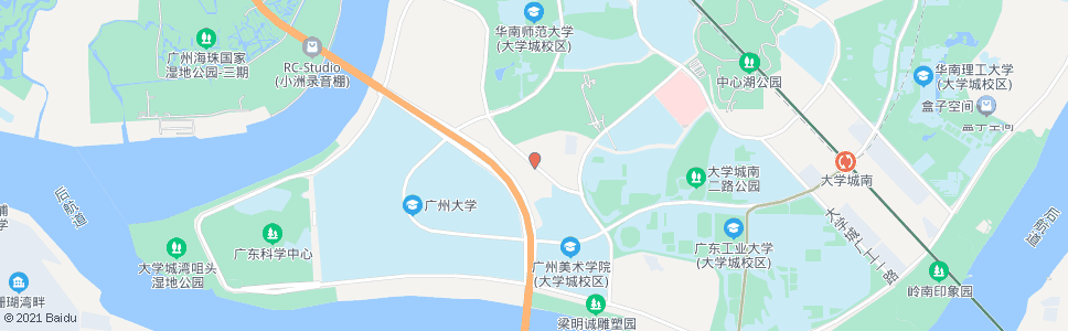 广州市国家档案馆南(大学城)_公交站地图_广州公交_妙搜公交查询2025