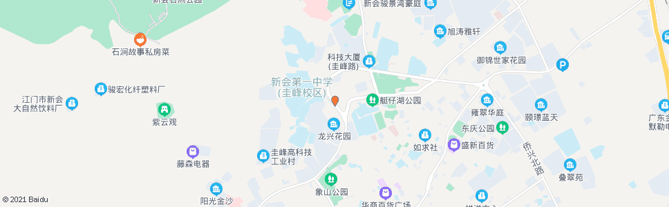 江门育才路_公交站地图_江门公交_妙搜公交查询2024