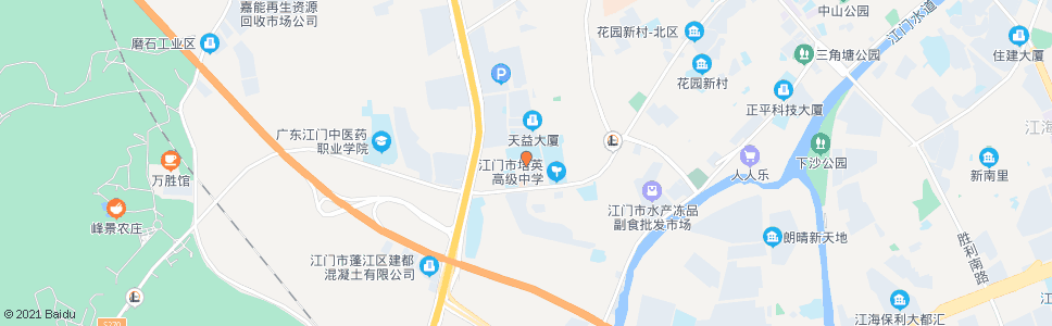 江门游泳池_公交站地图_江门公交_妙搜公交查询2024